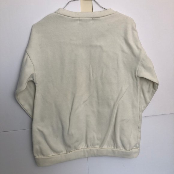 Disney Japan White Mickey Mouse Sweatshirt Medium - Picture 2 of 5